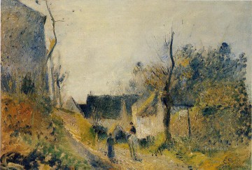 landscape at valhermeil 1878 Camille Pissarro Oil Paintings